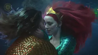 Aquaman - Mera kissing Aquaman