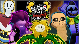 Papyrus / Susie / Flowey / Sans / Jevil [Showcase] [Undertale Monster Survival: Remastered]