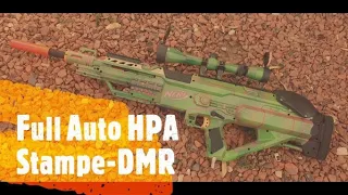 Full Auto 300fps HPA Nerf Stampe-DMR