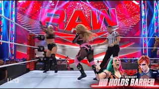 WWE RAW July 4 2022 - WWE RAW 7/4/22 Liv Morgan & Bianca Belair vs. Natalya & Carmella