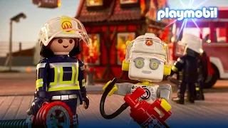 Was macht die Feuerwehr 🚒ROBert erklärt | PLAYMOBIL Deutschland