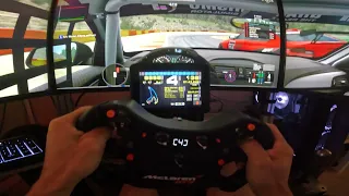 Sim racing POV At SPA Ranked Raceroom racing experience.