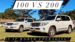 Toyota Land Cruiser 100 VS. 200 Series - Should You UPGRADE? (Do You Actually Get More?) WATCH THIS