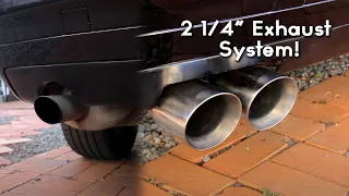 BMW E36 - Custom Cat-Back Exhaust (318iS)