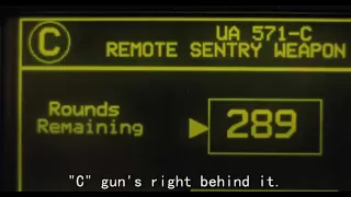 "Aliens" Sentry Guns Scenes