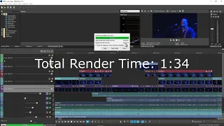 Vegas Pro 17 Vs. Vegas Pro 18 Project Load and Render Speed Comparison