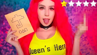 ASMR 😈 Worst Reviewed Virtual Assistant 🦑 Squid game [+Sub]