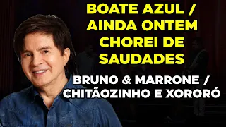 Karaokê Bruno & Marrone  Chitãozinho e Chororó - Boate Azul  Ainda Ontem Chorei de Saudades