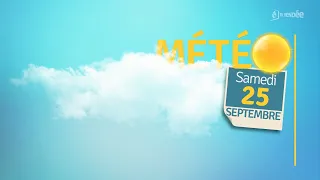 La météo du 25 septembre 2021