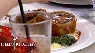 VIP Complains Food Isn't Up To Her Standards | Hell's Kitchen