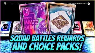 ULTIMATE CHOICE PACKS & SQUAD BATTLES REWARDS! | NHL 23 Pack Opening