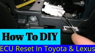 How To Reprogram an ECU - Immobilizer In A Toyota or Lexus