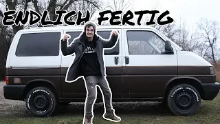 Paintjob on my VW CAMPERVAN! | F.15 Bus Conversion