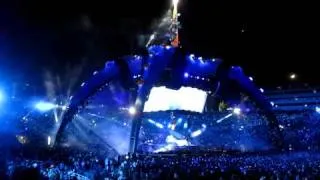 U2 "With Or Without You" Live at Rose Bowl 360 Tour 10-25-09