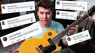 50 UNPOPULAR Guitar Opinions (according to you guys)