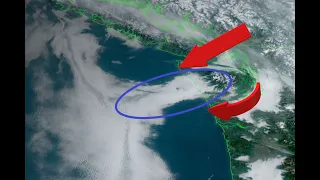 Mondays system with thunderstorm potential and Ridges vs Troughs in the extended!