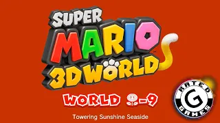 Super Mario 3D World No Commentary - World Flower-9 - Towering Sunshine Seaside - All Stars