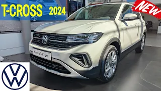 Nuova Volkswagen T-Cross 2024 Versatile e Molto Spaziosa, Interni e Esterni Molto Più Curati