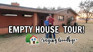 EMPTY HOUSE TOUR!🏠 *Emotional* SAYING GOODBYE TO OUR HOME