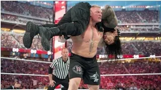 Brock Lesnar Vs Roman Reigns   WWE World Heavyweigt championship WrestleMania -31.