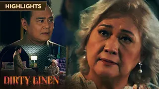 Doña Cielo talks to Carlos about Leona | Dirty Linen (w/ English Subs)