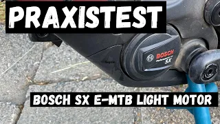 Bosch Performance Line SX 2024, der Light E-MTB Motor im Praxistest. Leistungsstarkes Fahrvergnügen.