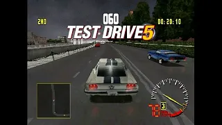 Test Drive 5 (Demo Version) - PS1 Gameplay