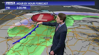 Highs in 60s Monday as warm front moves in | WTOL 11 Weather