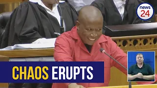 WATCH FULL | MPs disrupt Julius Malema's SONA debate speech