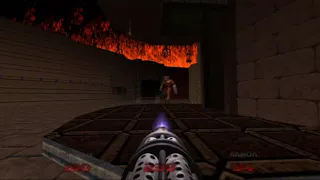Doom 64 PC Gameplay - Cyberdemon Boss Fight || No Commentary