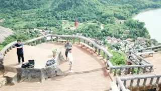 Som Nang View point at Nongkiew Laos June 22, 2023