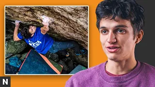Asking V17 Climber How Strong His Fingers Are | ft. Aidan Roberts