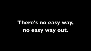 No Easy Way Lyrics - Digital Daggers (HD HQ)