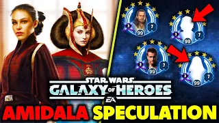 Who NEXT For Queen Amidala's Team? GL Dooku & Trench Ship?! SWGoH Kit Reveal