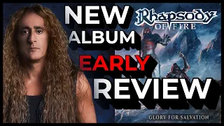 Is Rhapsody of Fire's GLORY FOR SALVATION worth a FAN's attention? Reaction & Review