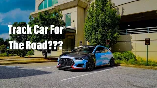 STUFFED TURBO HYUNDAI VELOSTER N REVIEW!!! | The Most Violent Car I've Ever Driven... |