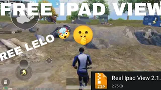 Real iPad view for all devices 🤯 with along 90 fps 🤫|( Free Media Fire link ) in description 👇🏻#bgmi