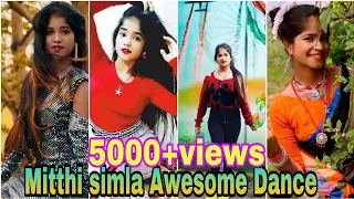 Mithi simla awesome vmate dance|mithi new hindi and bhojpuri video,mithi new tik tok dance,mxtakatak