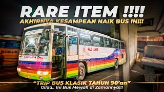 Semakin Langka! 400 KM BANDUNG - JOGJA Naik Bus Klasik Tahun 90'an