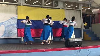 Grupo danza de Ecuador de Japón 「Kindy」...Sisarina/Yuri