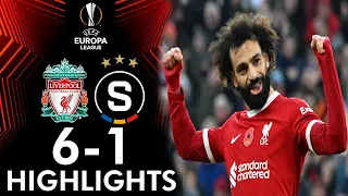 Liverpool vs Sparta Praha 6-1 Highlights & All Goals 2024 | Salah, Nunez, Gakpo Szoboszlai GOALS