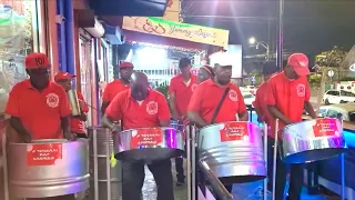 Olatunji - Inventor (Izaman) on Steel Drums | D Veterans Pan Ensemble @ Smokey & Bunty on the Avenue