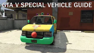 GTA V OM0 Special Vehicle Guide: Unique Clown Van (PS4/XboxOne/PC ONLY)