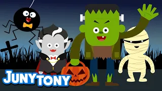 Halloween Party | Halloween Songs for Kids | Halloween Costumes | Nursery Rhymes | JunyTony