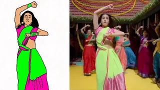 Chaka chak video song meme||Atrangi re||Sara ali khan|| Dhanush chaka chak 🤣