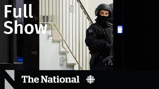 CBC News: The National | Germany shooting, Chinese visa denied, Israel protests