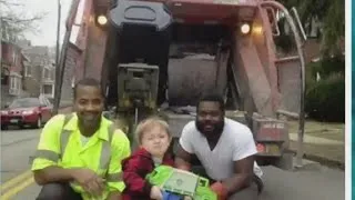 Little boy meets his heroes, has adorable meltdown