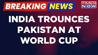 Breaking News | Indian Fans Chant 'Jai Shree Ram' When Mohammad Rizwan Returns To Pavilion At WC