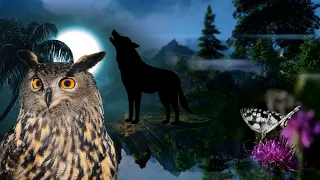 wolves howling sound, wolf sound effects, owl sound effect, owl hooting, hoot