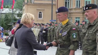 VI Finał Ogólnopolskiego Przeglądu Musztry Klas Mundurowych - Zakopane 2018